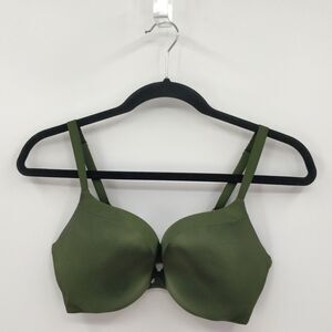 Victoria's Secret Bra Women's 34D Green Push Up